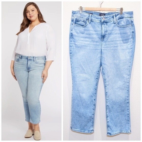 NYDJ Marilyn Straight Lift Tuck® technology Ankle Jeans - Picture 2 of 13